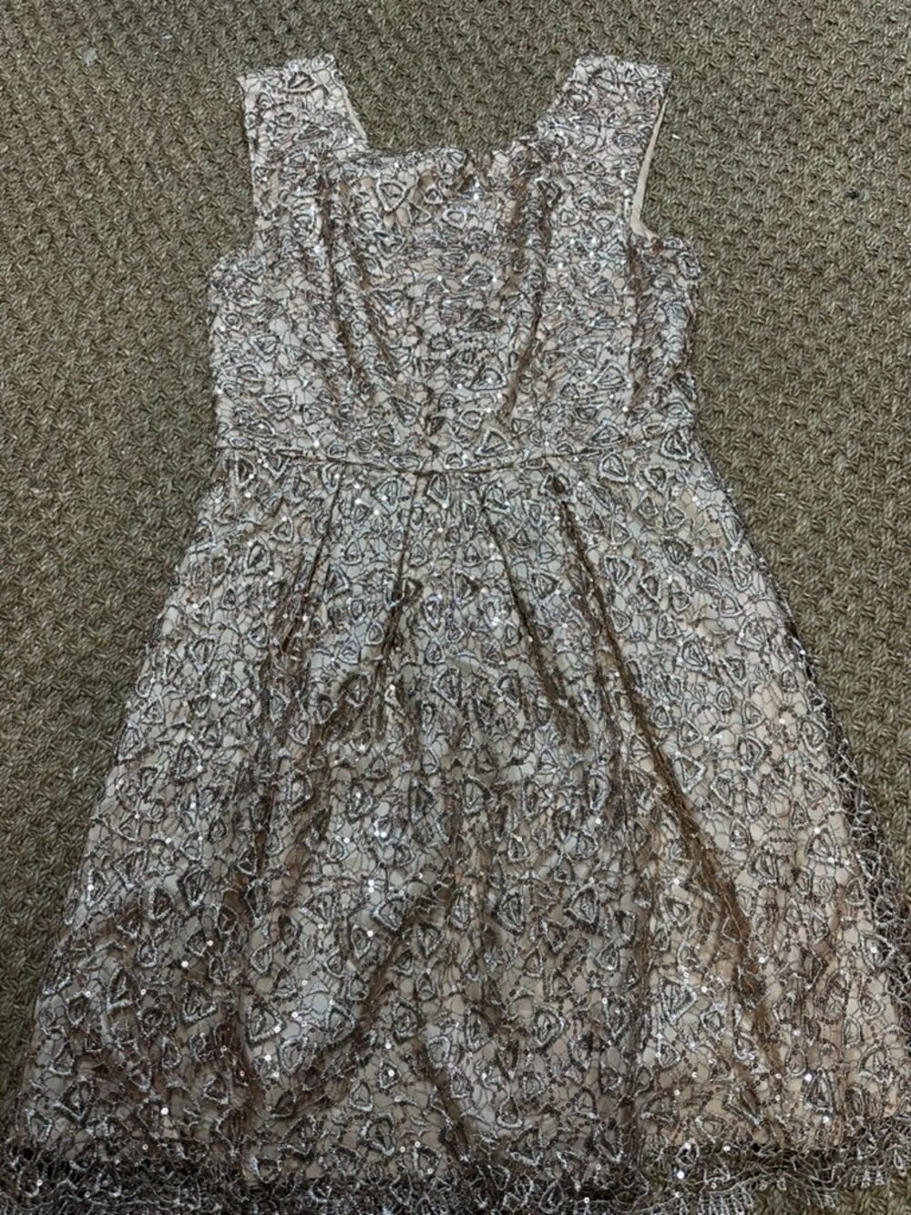 DECODE GOLD SPARKLY PARTY DRESS 8